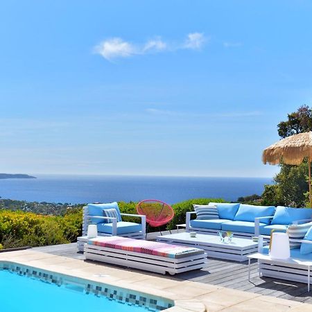 Villa Jucanos - Vue Mer Panoramique Golfe De St-Tropez กาวาแลร์-ซูร์-แมร์ ภายนอก รูปภาพ